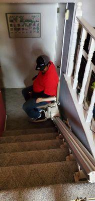 Stair Lift Installation