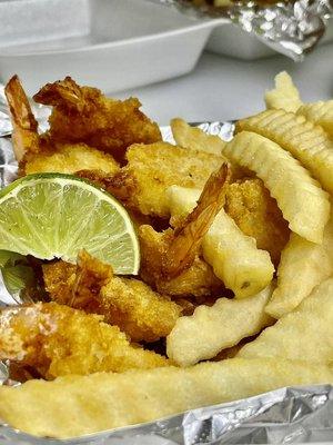 Shrimp & chips