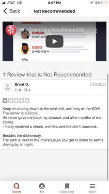 Brent D.'s review