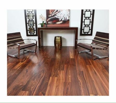 Engineered exotics hardwood flooring