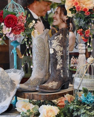 Bridal Western Boots