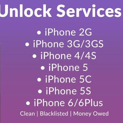 Unlock iphones