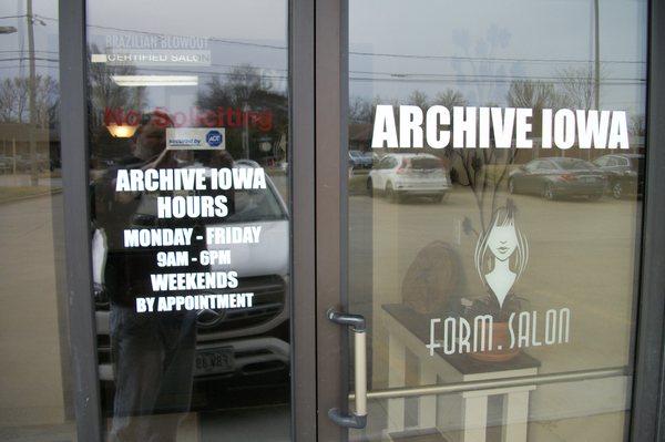 The door to our store. :)