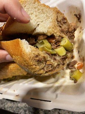 Italian Beef! Photo doesn't do it Justice!