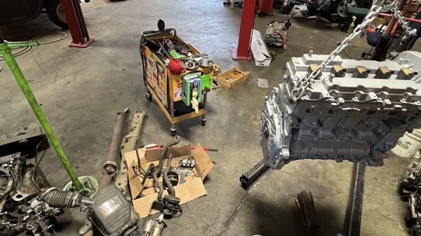 2012 Chevy Colorado Engine rebuild.