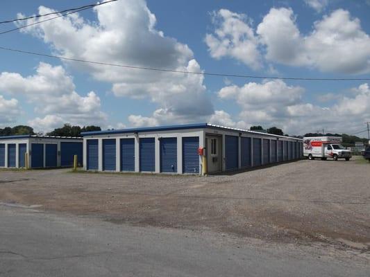 Blue and White Storage