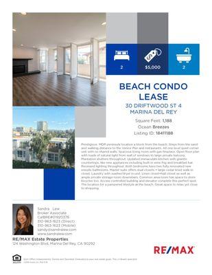 Sorry leased this one out quick!! Want to live the beach lifestyle let's connect