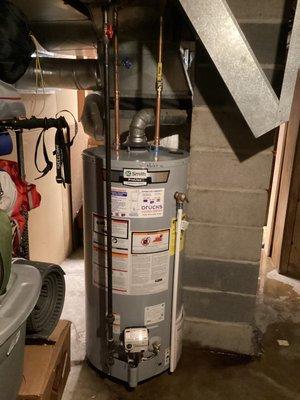 New water heater