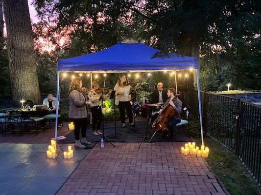 Vivace Live String Quartet (outdoor concert at CH&G)