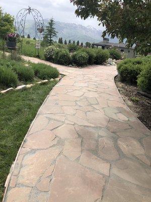 Flastone Walkway