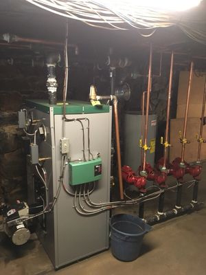 Custom Built / Assembled Commercial Boiler.