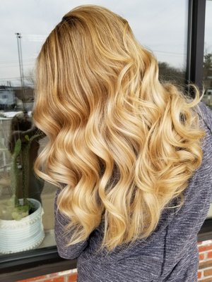 Honey blonde