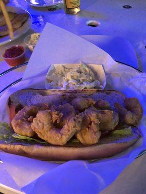 Shrimp poboy was amazing