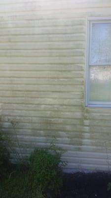 Siding. Before