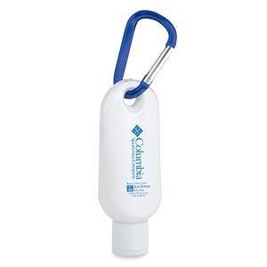 Get your own branded small sunscreen bottle perfect for the heat!