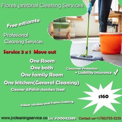 Flores janitorial Cleaning Service