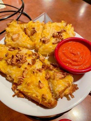 Vegan Garlic Cheese Bread