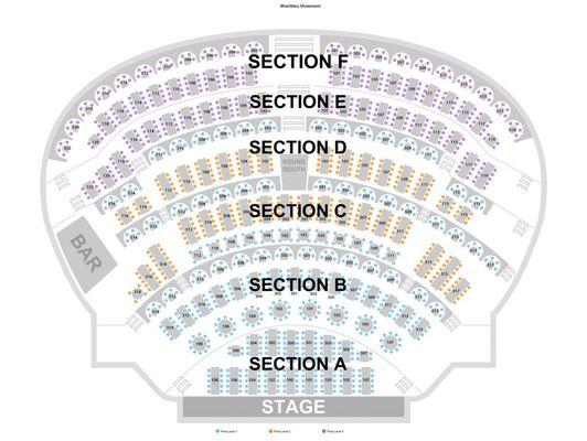 Showroom map - current as of 01/24/20