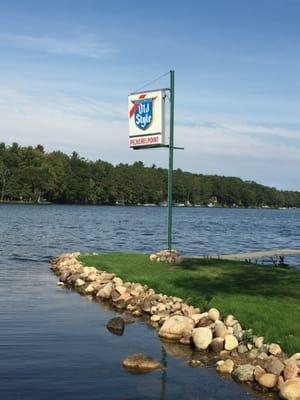 Pickerel Point Resort Sign