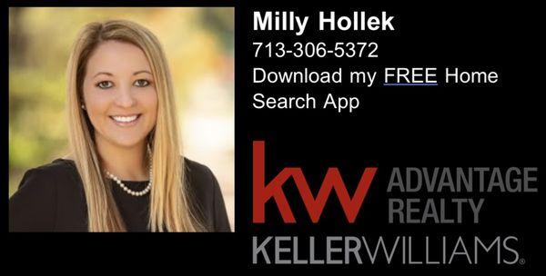 Milly Hollek - Keller Williams Advantage Realty