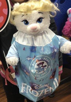 New Elsa teddy bear.