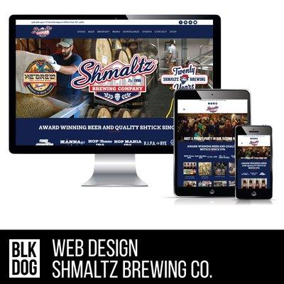 Web Design - Shmaltz Brewing Co.