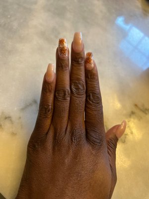 Nude overlay with two designs