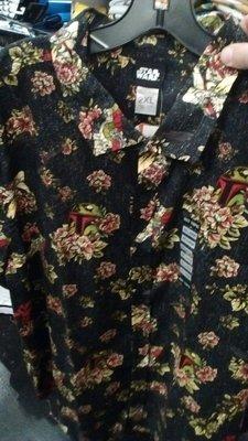 Boba Fett Hawaiian shirt. Would've bought it. But way overpriced.