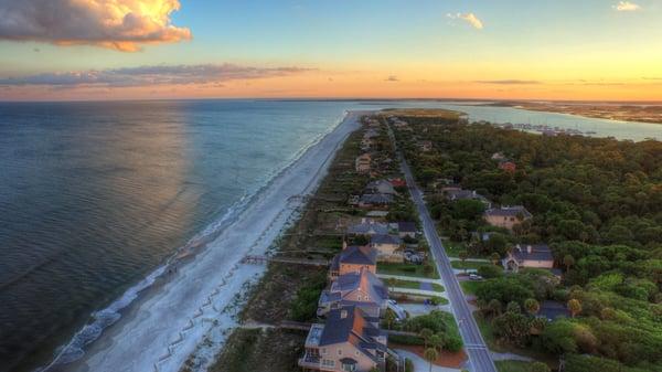 Folly Beach -  Aerial Photography & Videography for Real Estate