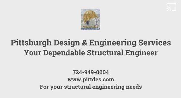 Pittsburgh Design and Engineering Services