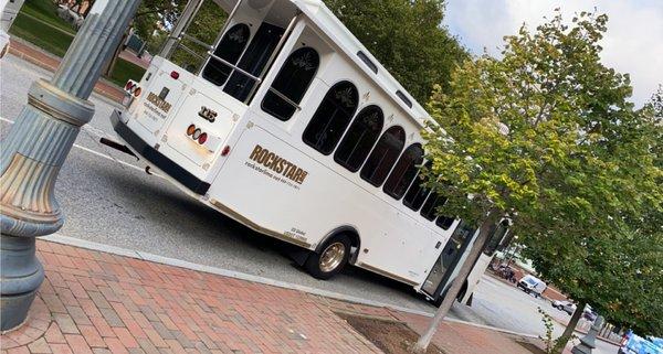 The trolley you take for gallery night !