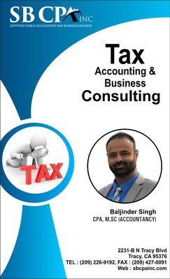 Tax, accounting & consultation.