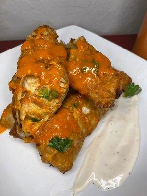 Buffalo Chicken Rolls