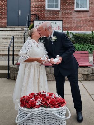 Release at a wedding