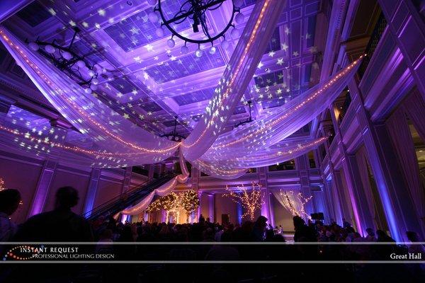 Wedding uplighting by Instant Request