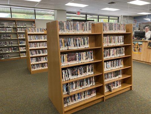 DVD area