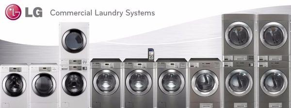 LG Commercial washing machines and dryers