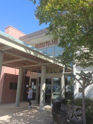 Entrance to Senior Center