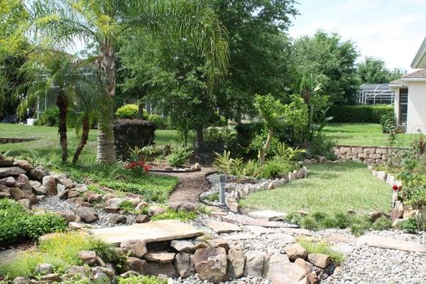 A beautiful back yard oasis in Summit Greens.