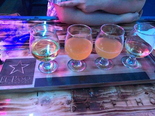 Cider flight