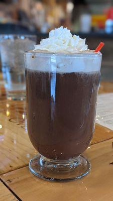 Spiked hot chocolate