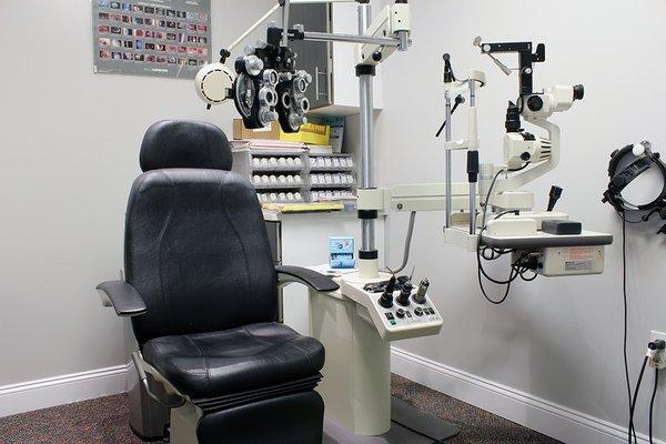 Comprehensive eye exams