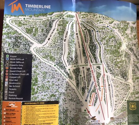 Ski Trails Map