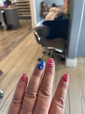 Patriot nails by Kent