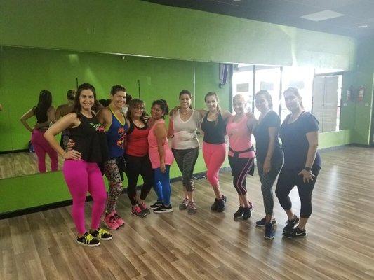 Zumba class