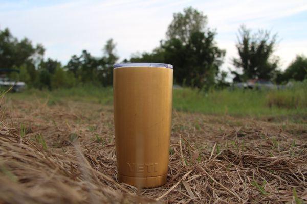 24k gold plated YETI