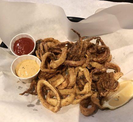 Fried calamari