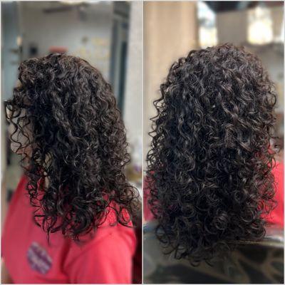 Brought her curls back to their beautiful glory with a simple detox and cut