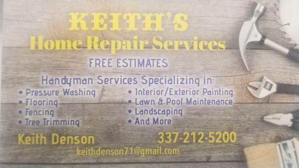 Keith's Home Repair Services