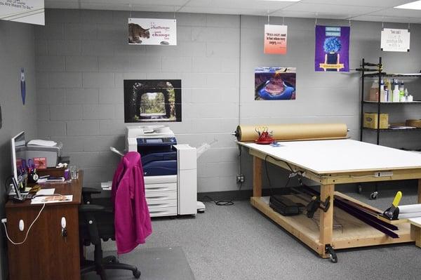 Color Copier in Production Area